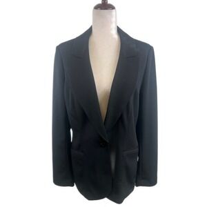 White House Black Market Women's Black Essential Blazer Jacket Size‎ 12 $190